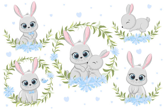 Download Cute Little Bunny Clipart - Little bunny clipart Collection